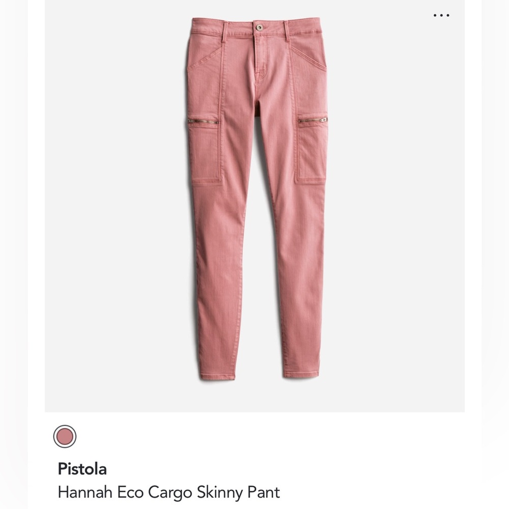 Pink Pistola pants in 28